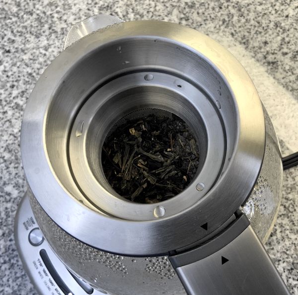  Breville BTM500CLR Smart Tea Infuser Compact Tea Maker, Brushed  Stainless Steel 8.3 X 8.3 X 9.3 : Home & Kitchen