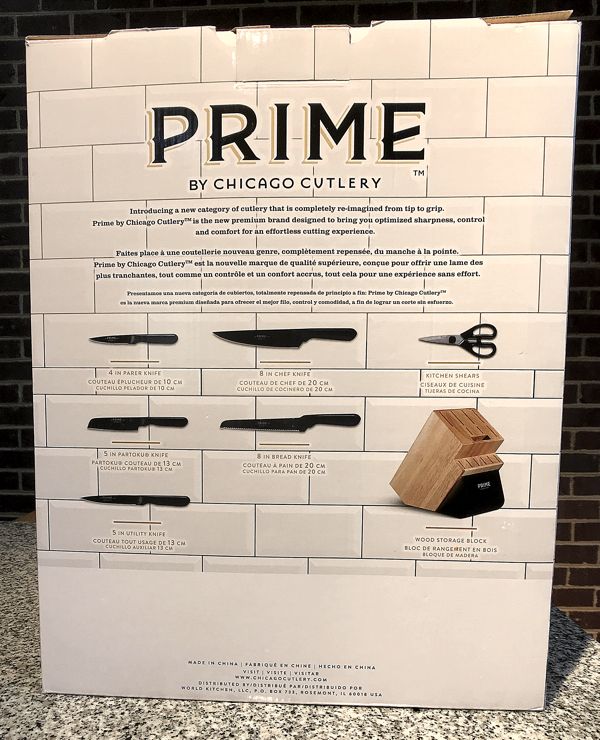 Review: Chicago Cutlery Prime Black Knife Block Set