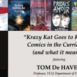 Tom De Haven and the "Krazy Kat Goes to Kollege" Lecture