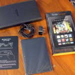 Unboxing and look at the Kindle Fire HDX 7 tablet computer